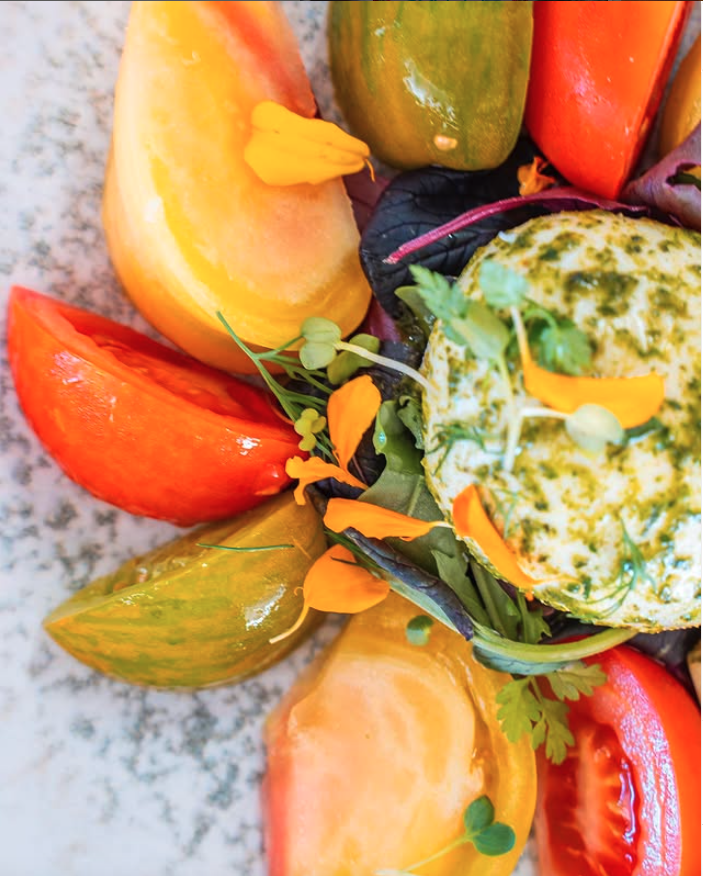 Tomates anciennes & burrata