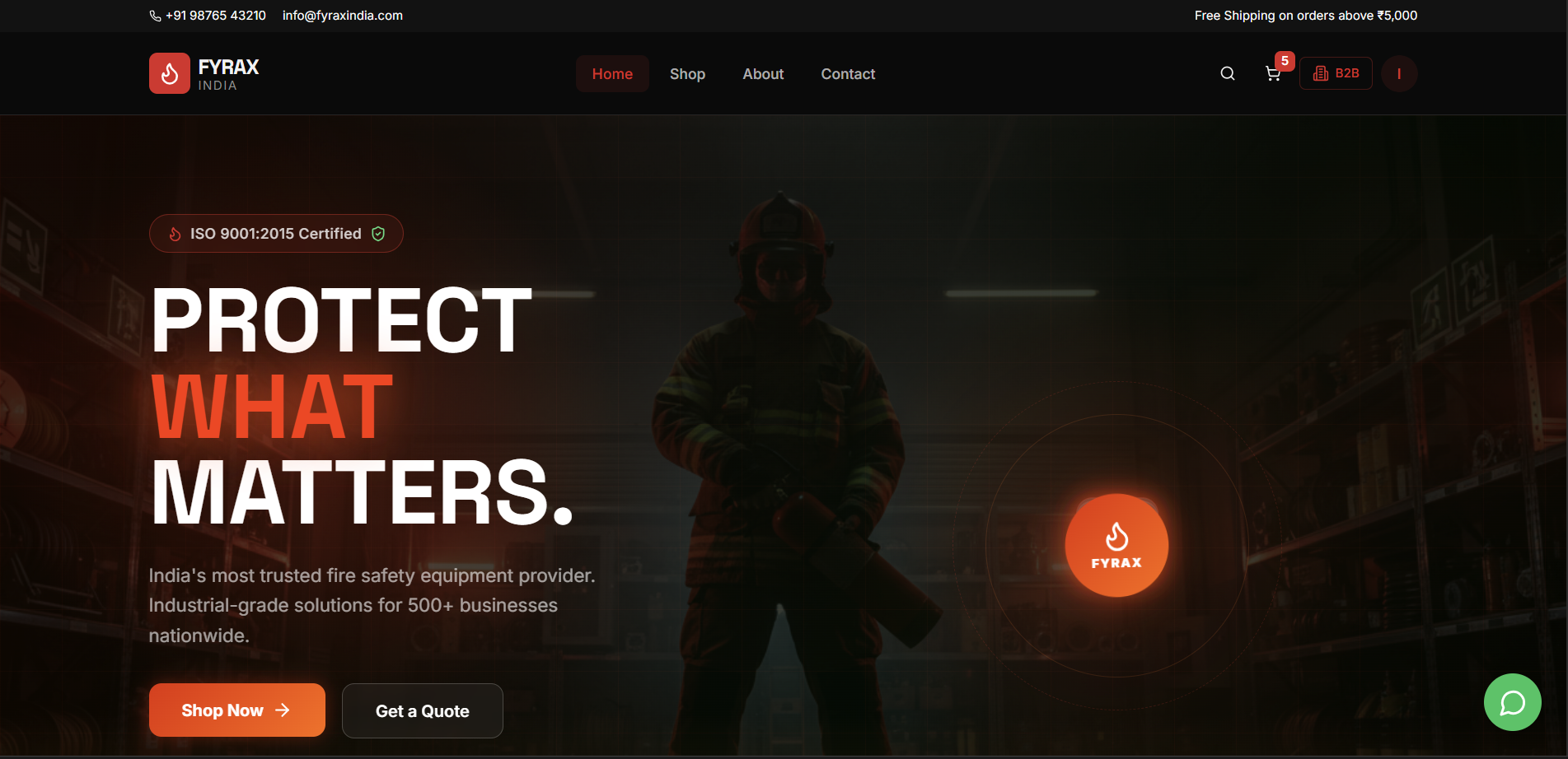  E-commerce Platform: B2C Retail & B2B Solutions template preview