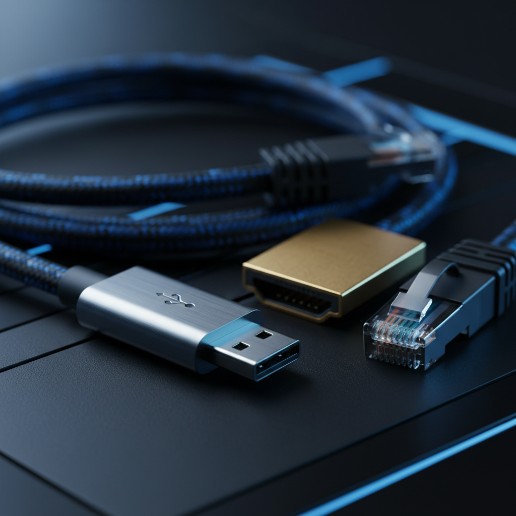 The Ultimate PC Cable Guide: HDMI, USB, LAN & More Explained | computer cable types