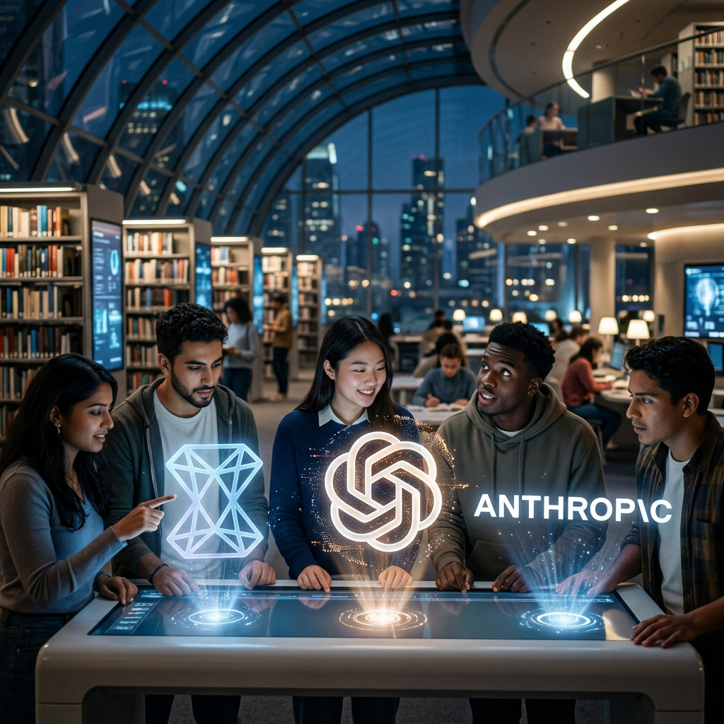Google vs. OpenAI vs. Anthropic: Who Will Win the EdTech AI War?