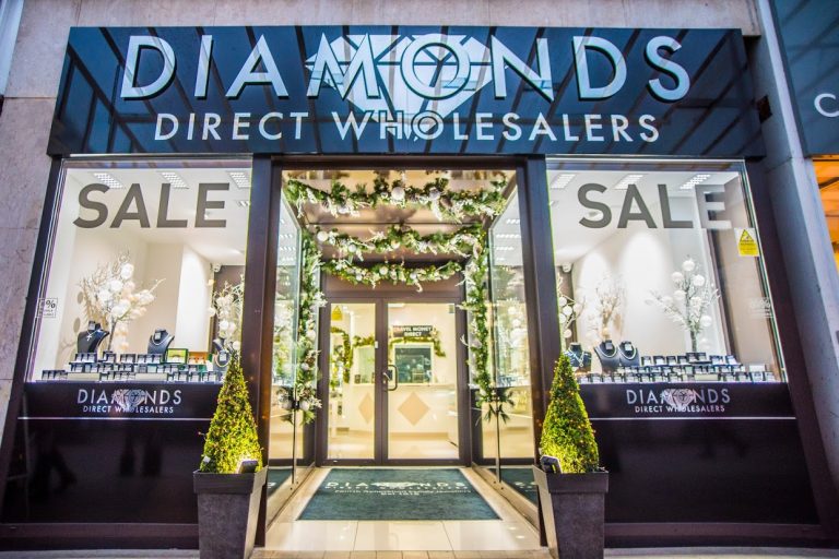 Diamonds Direct Wholesalers shop on Lord Street, Southport