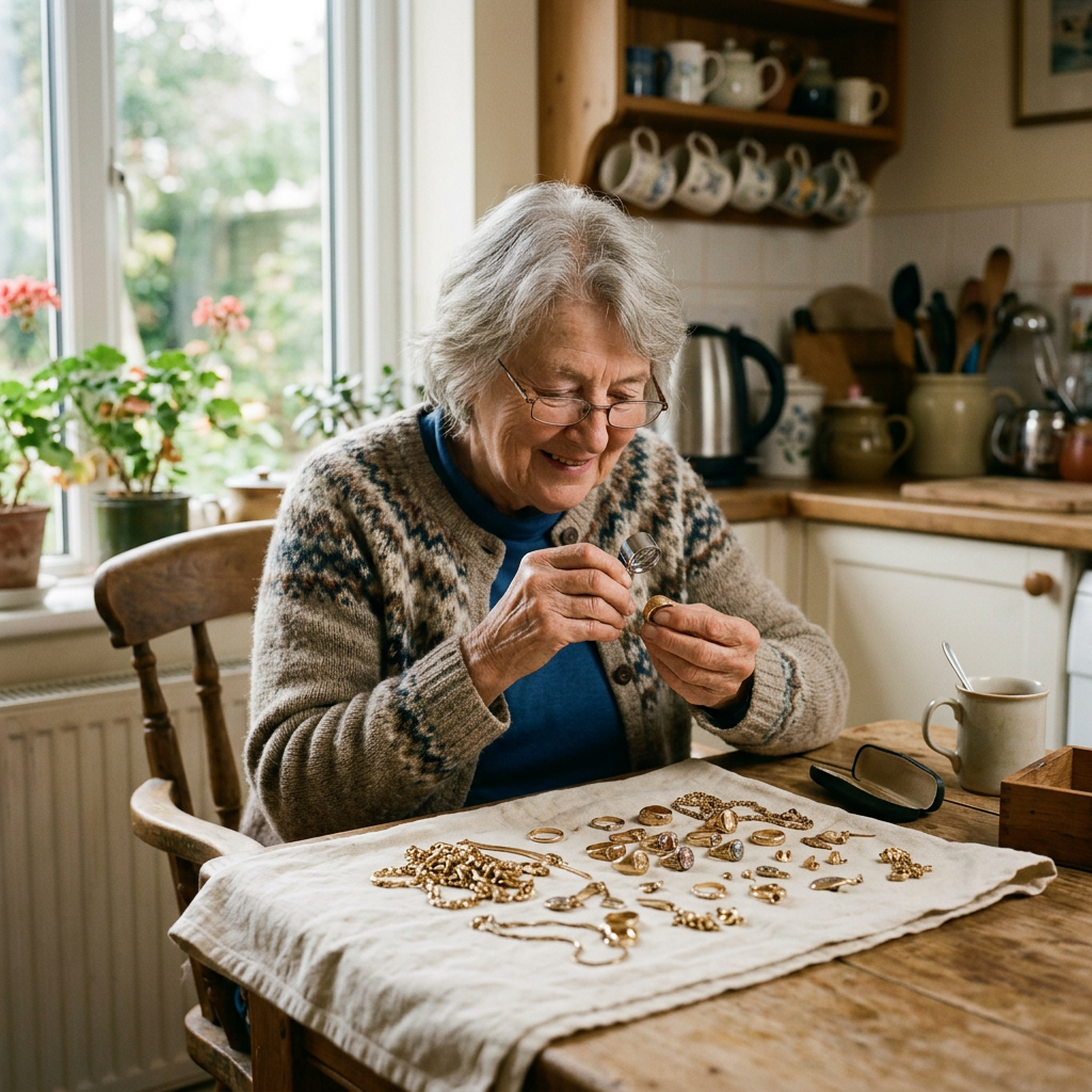 Home visit gold valuation service