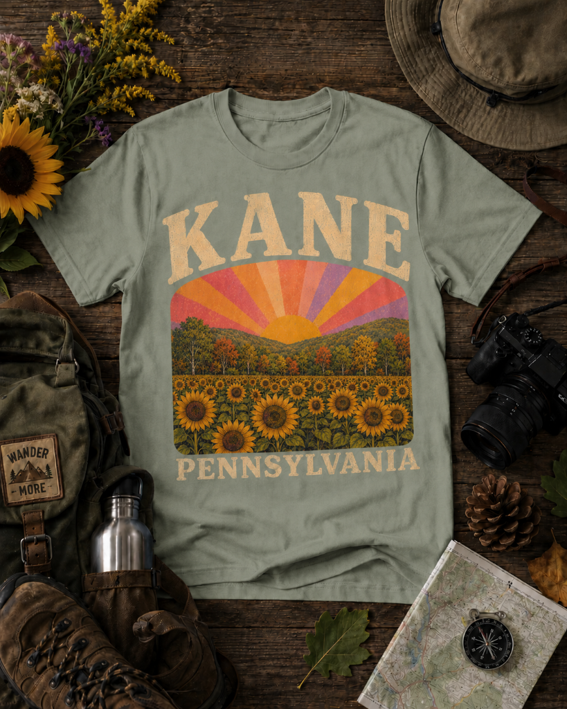 Sunflowers & Sunsets — Kane, PA — Soft Sage