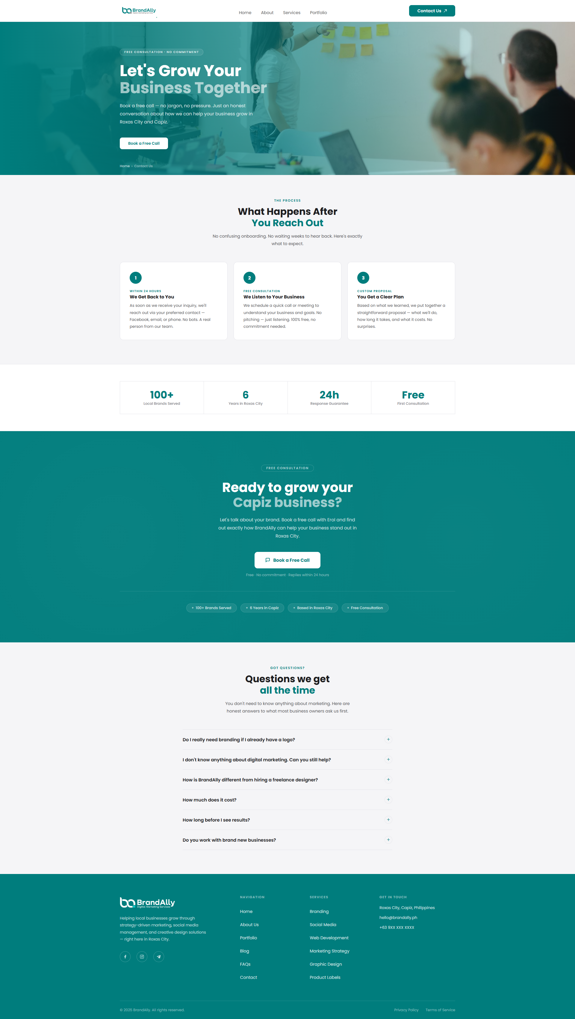 Client Dashboard template preview
