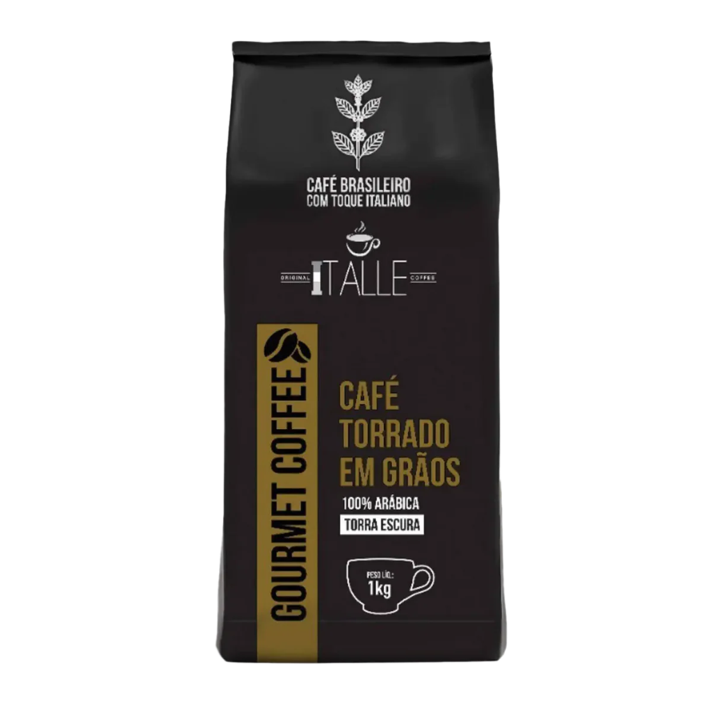 Café Torrado Arábica Em Grãos Torra Escura