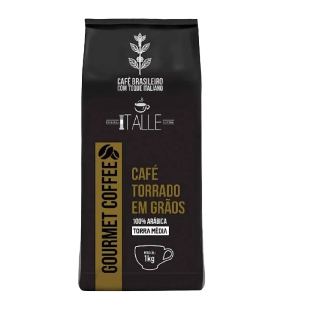 Café Torrado Arábica Em Grãos Torra Média