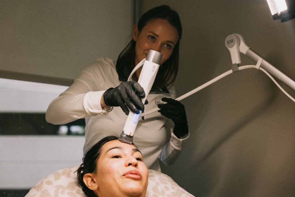 xerf and sculptra dallas lower face jawline structural tightening treatment