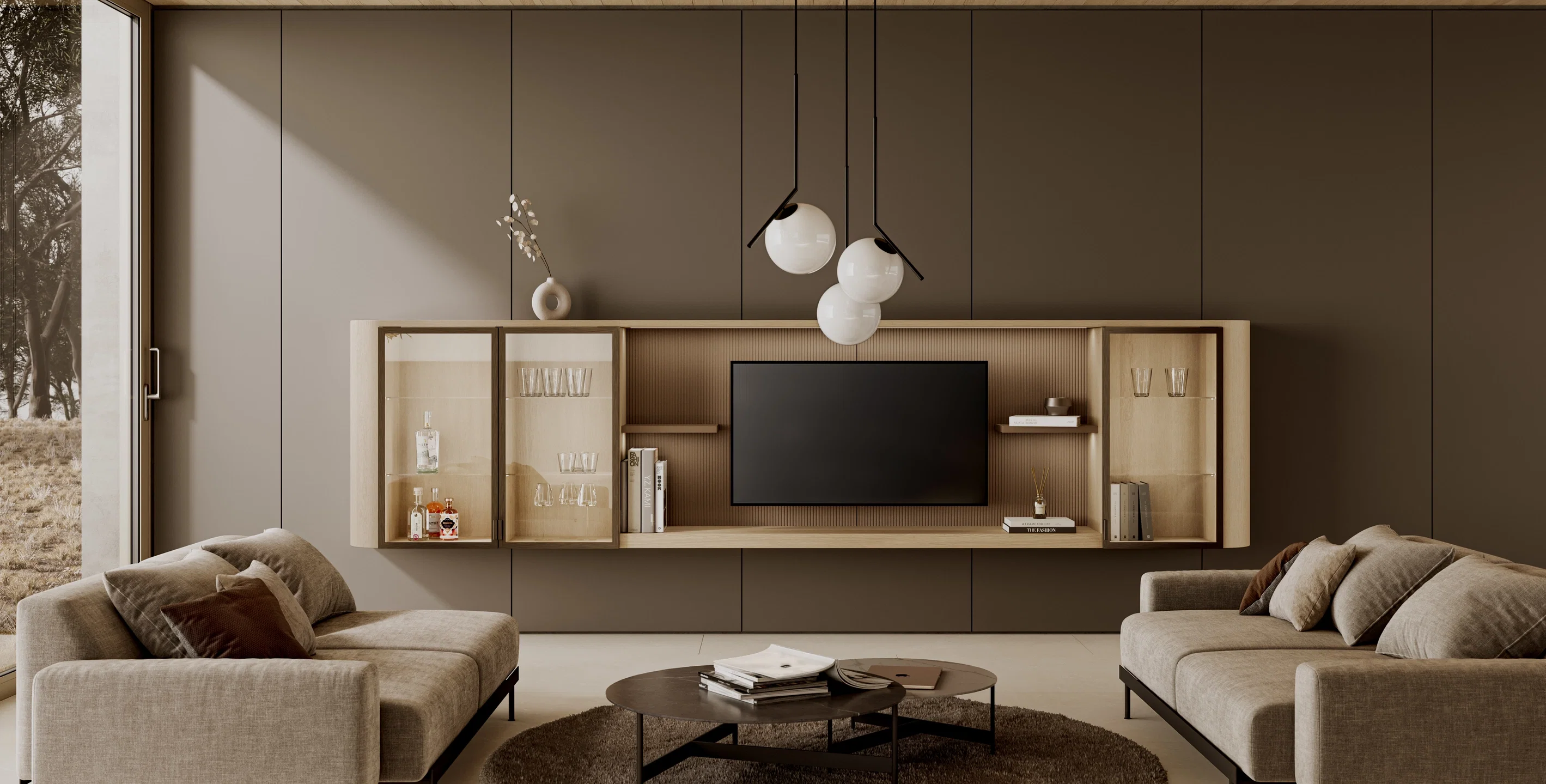Wohnzimmer- und Schlafmöbel
