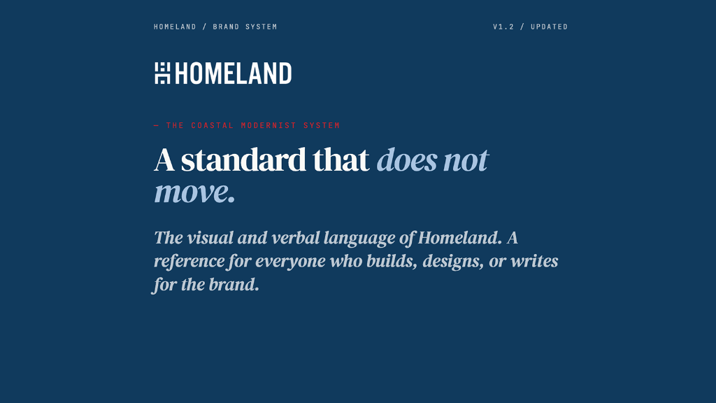 Homeland cover