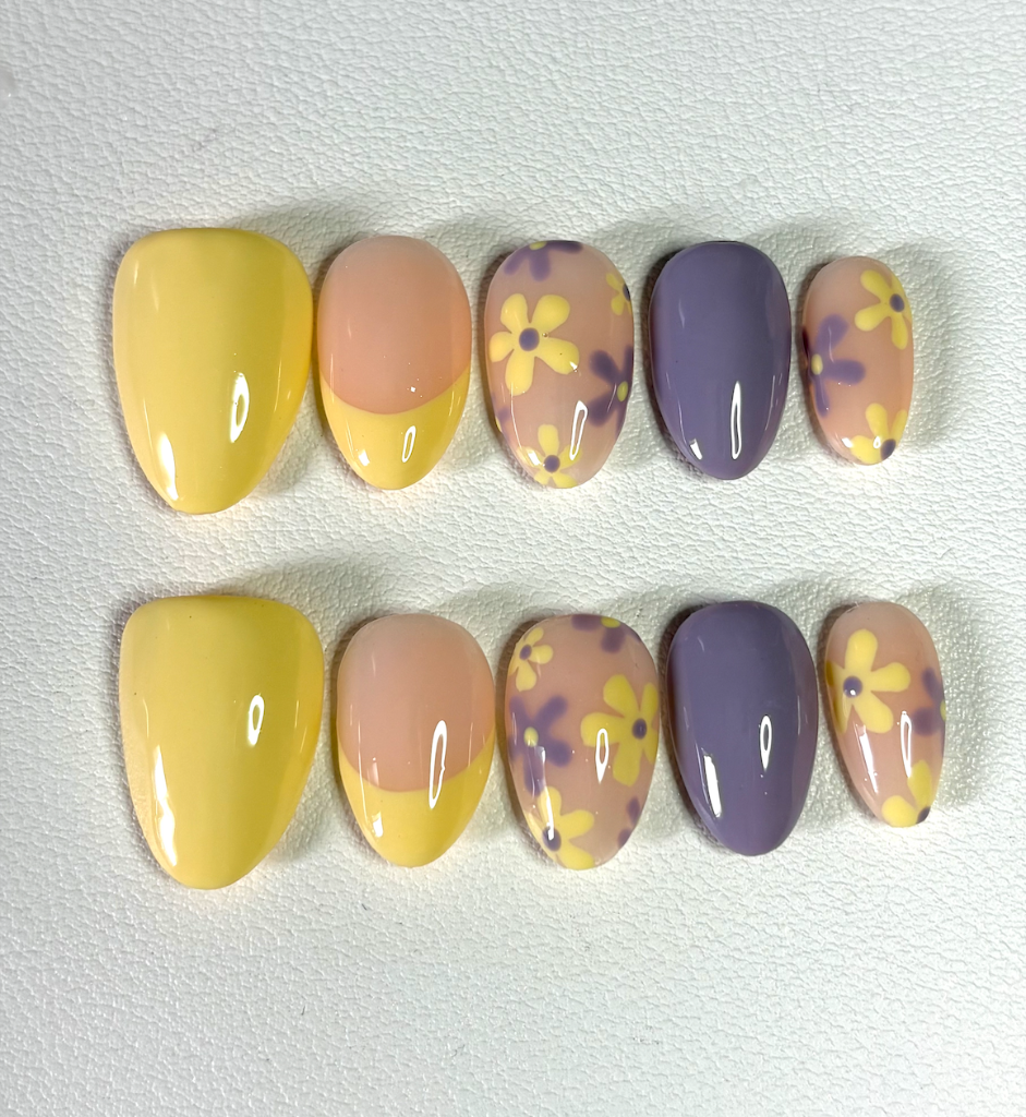 Yellow Floral Set