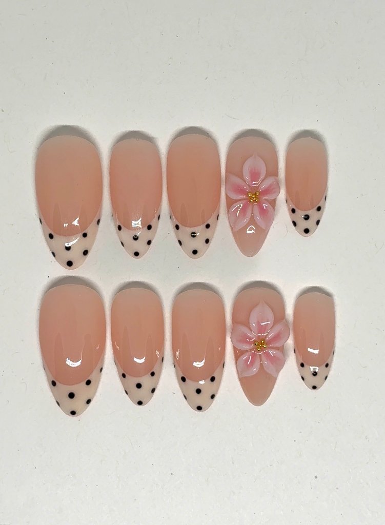 Polka Dot Flower Set