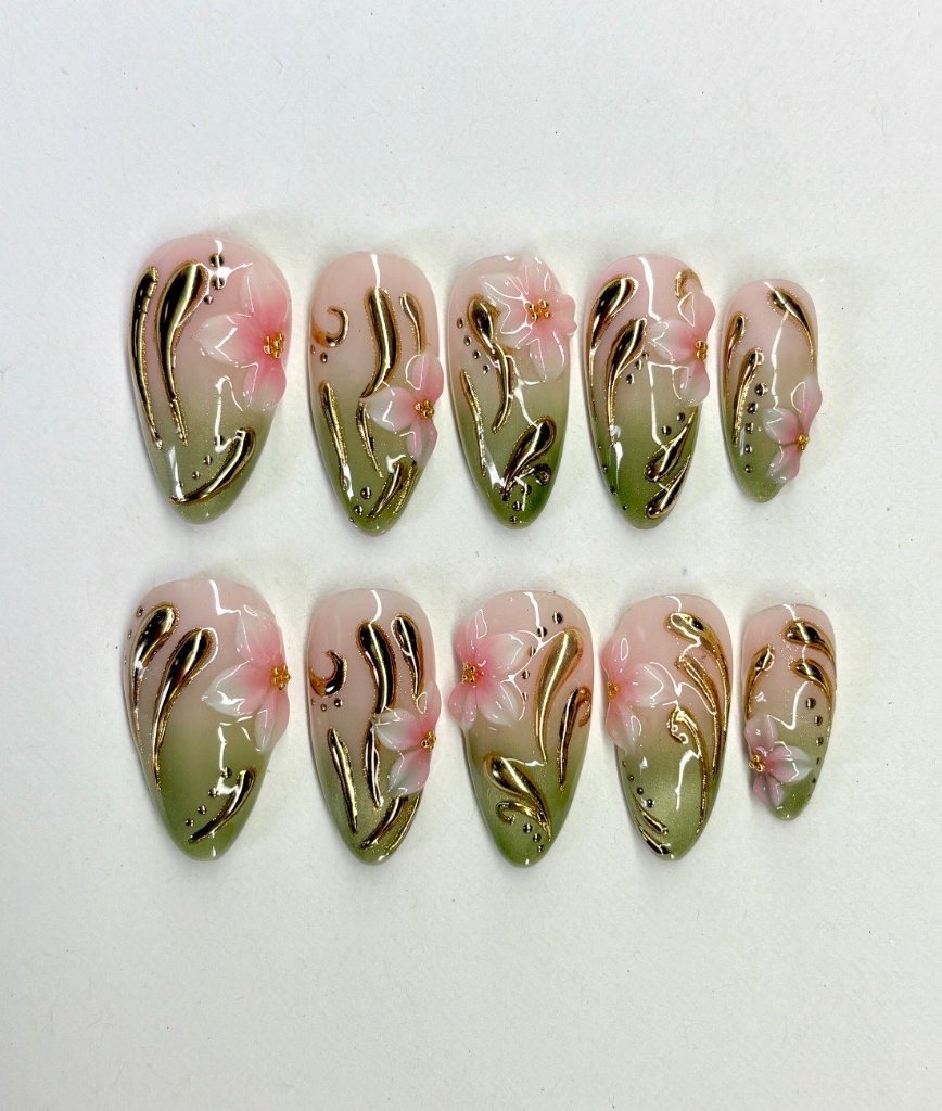 Golden Petals Set