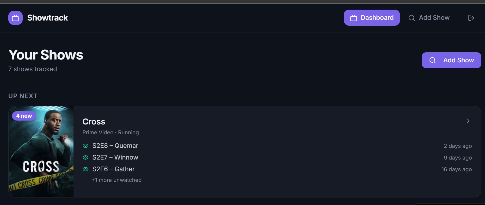 tracker template preview