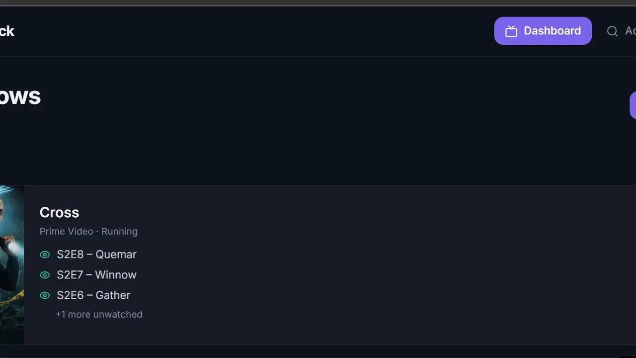 tracker template preview