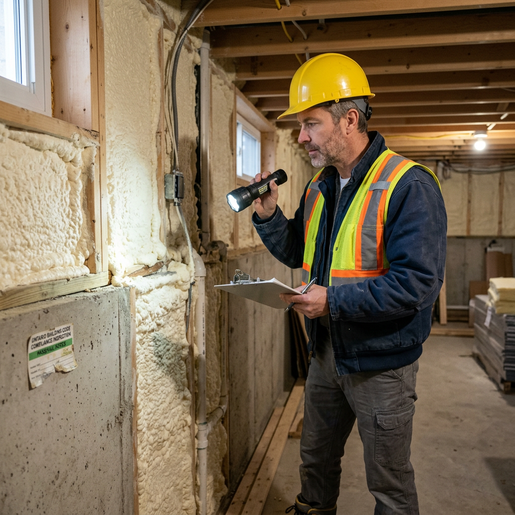 What Muskoka Building Inspectors Are Looking For with Spray Foam Insulation