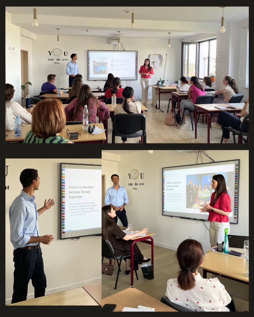 Diseminare Mobilitate Erasmus+ — „Artistry in Education: Inclusion through Expression”