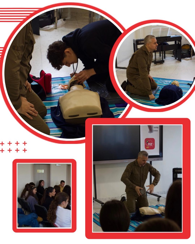 CURS PRIM AJUTOR & CPR — O lecție de viață pentru elevii EVISS