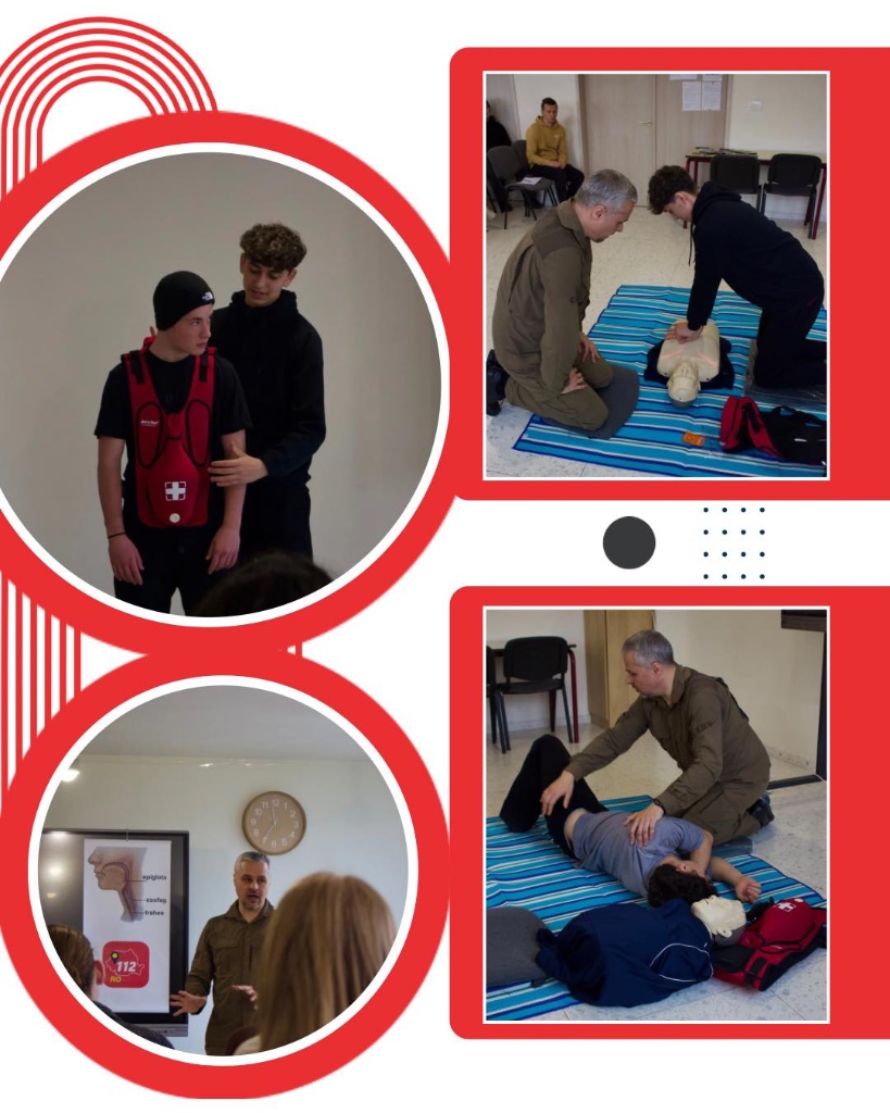 CURS PRIM AJUTOR & CPR — O lecție de viață pentru elevii EVISS
