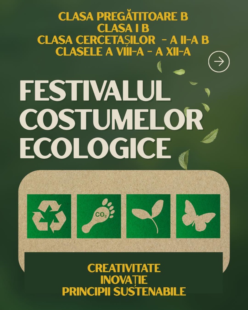 FESTIVALUL COSTUMELOR ECOLOGICE – EDIȚIA I 🌿♻️
