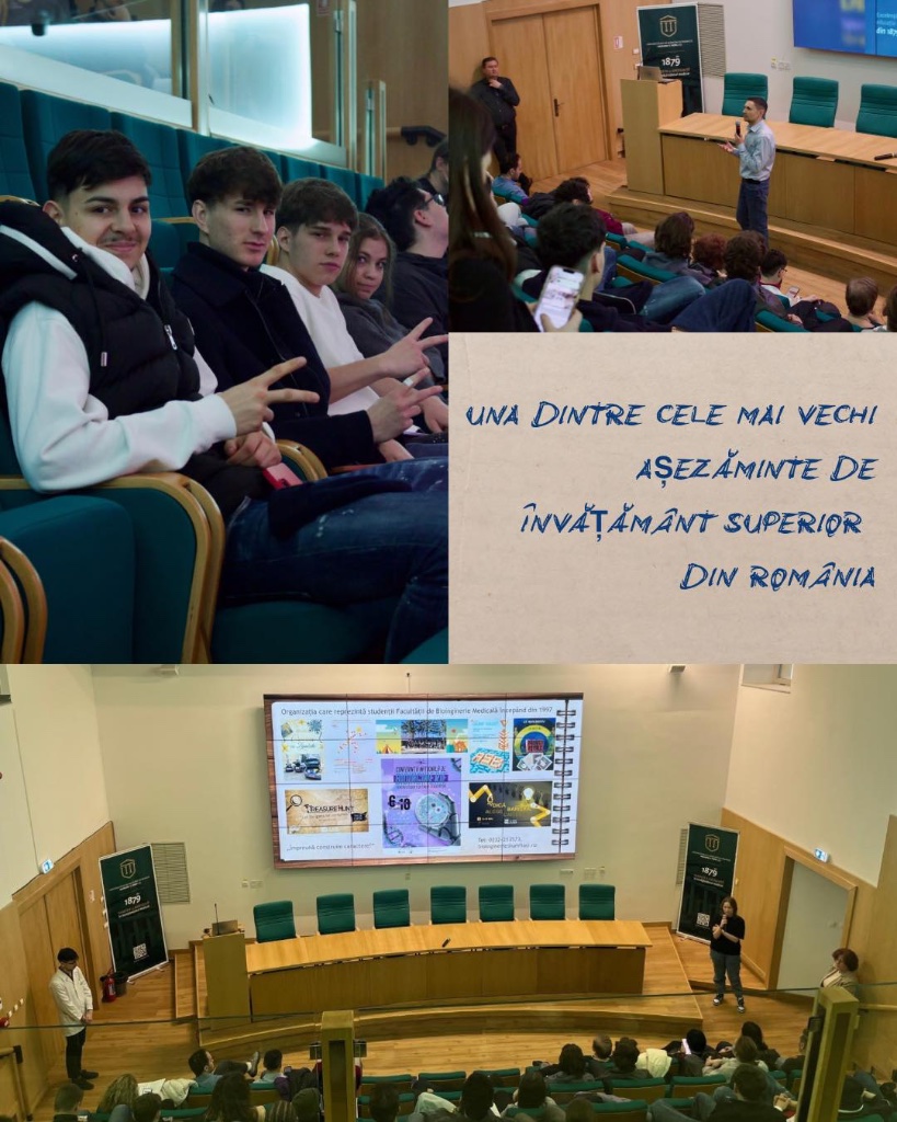 Vizită la Universitatea de Medicină și Farmacie 'Gr. T. Popa' – Iași