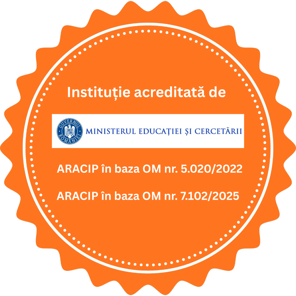 Instituție acreditată de Ministerul Educației și Cercetării - ARACIP
