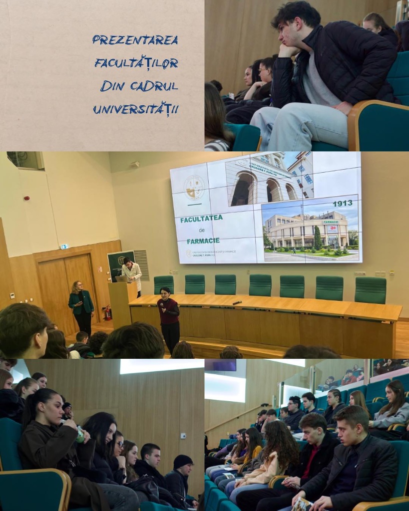 Vizită la Universitatea de Medicină și Farmacie 'Gr. T. Popa' – Iași