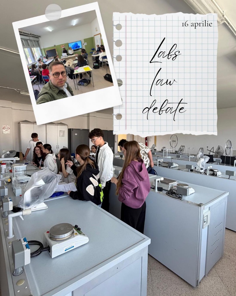 Joi, 16 aprilie – 'Labs, laws and debate'