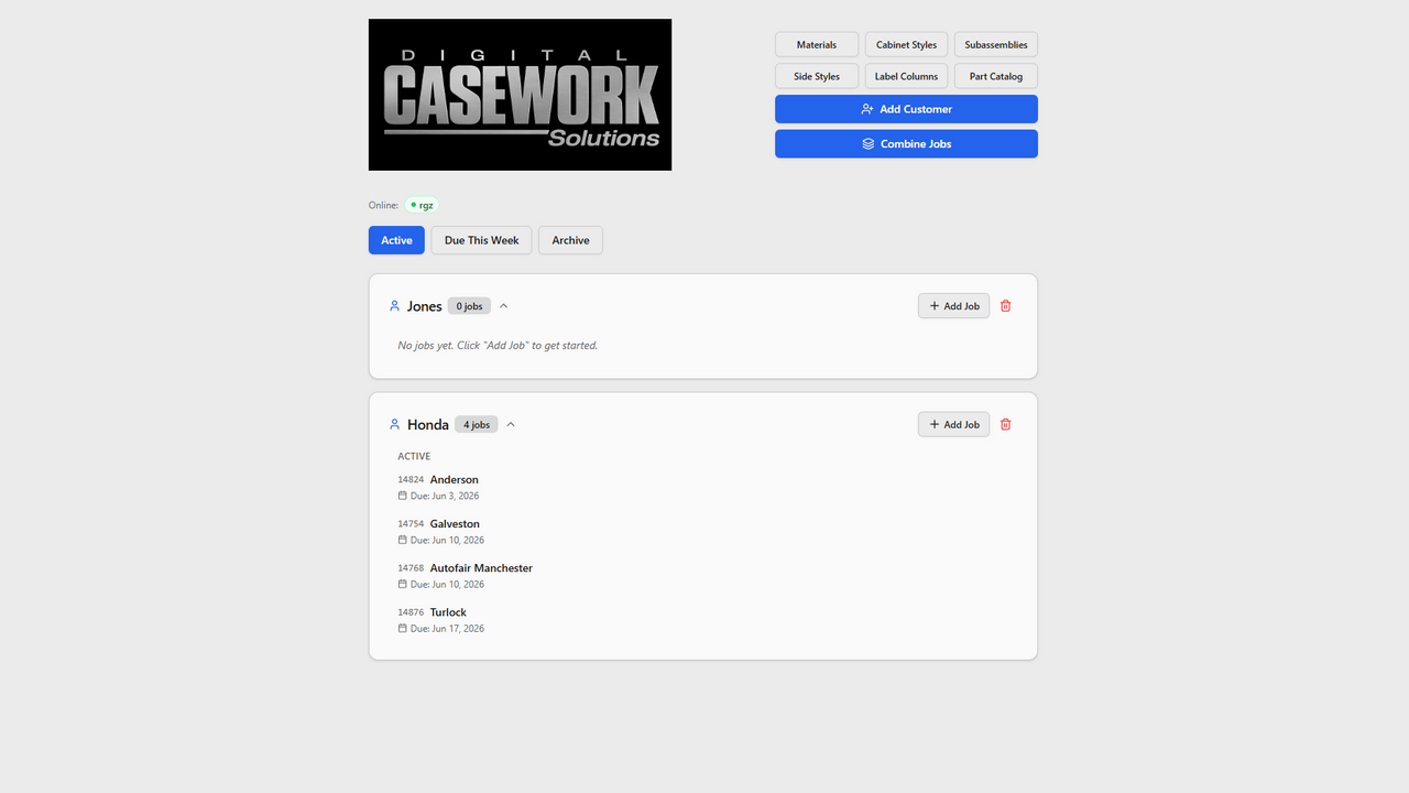 Cab template preview