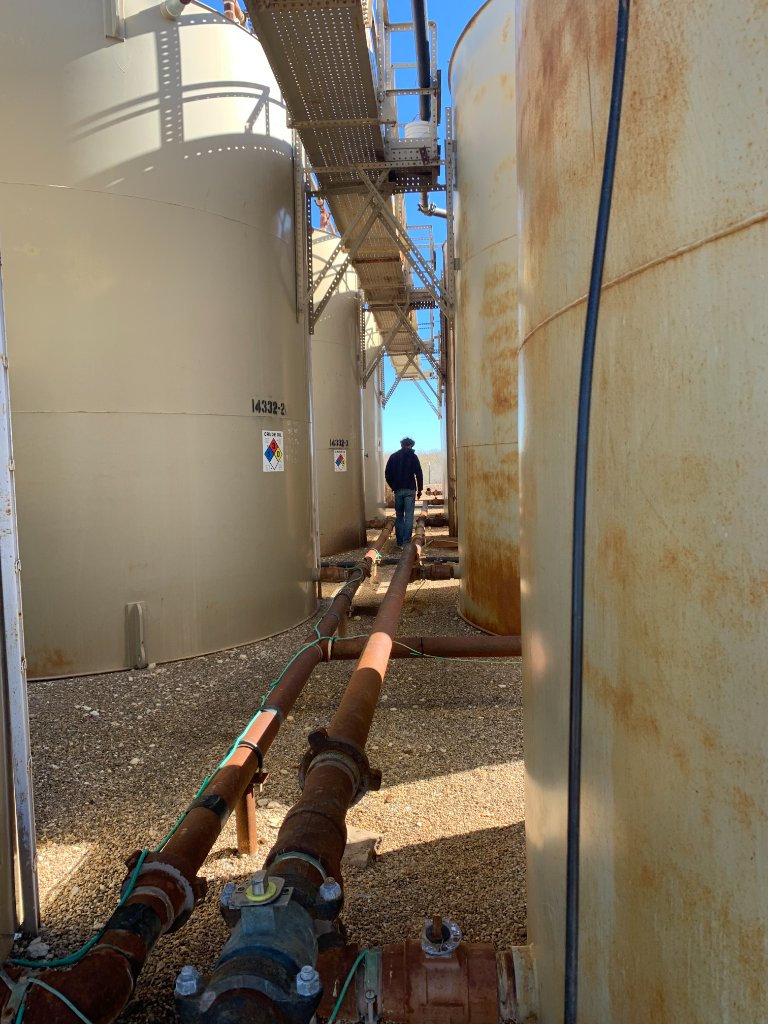 Tank Battery - Reagan County
