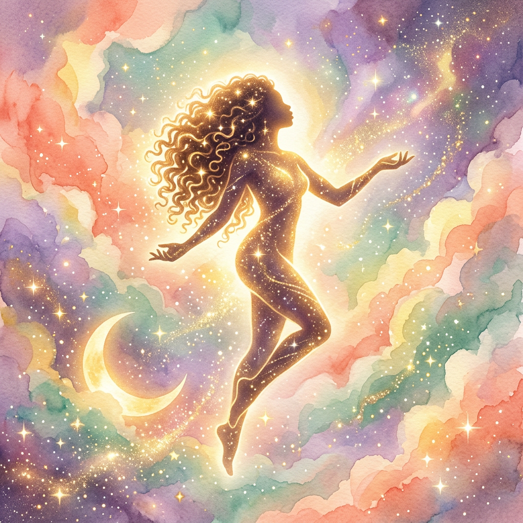 Celestial goddess awakening