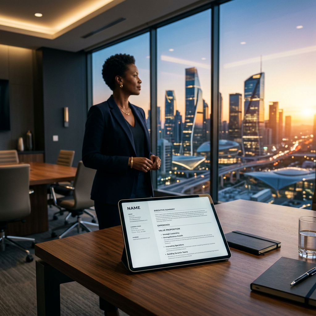 Executive Resume Guide 2026: Land Your Next C-Suite or VP Role