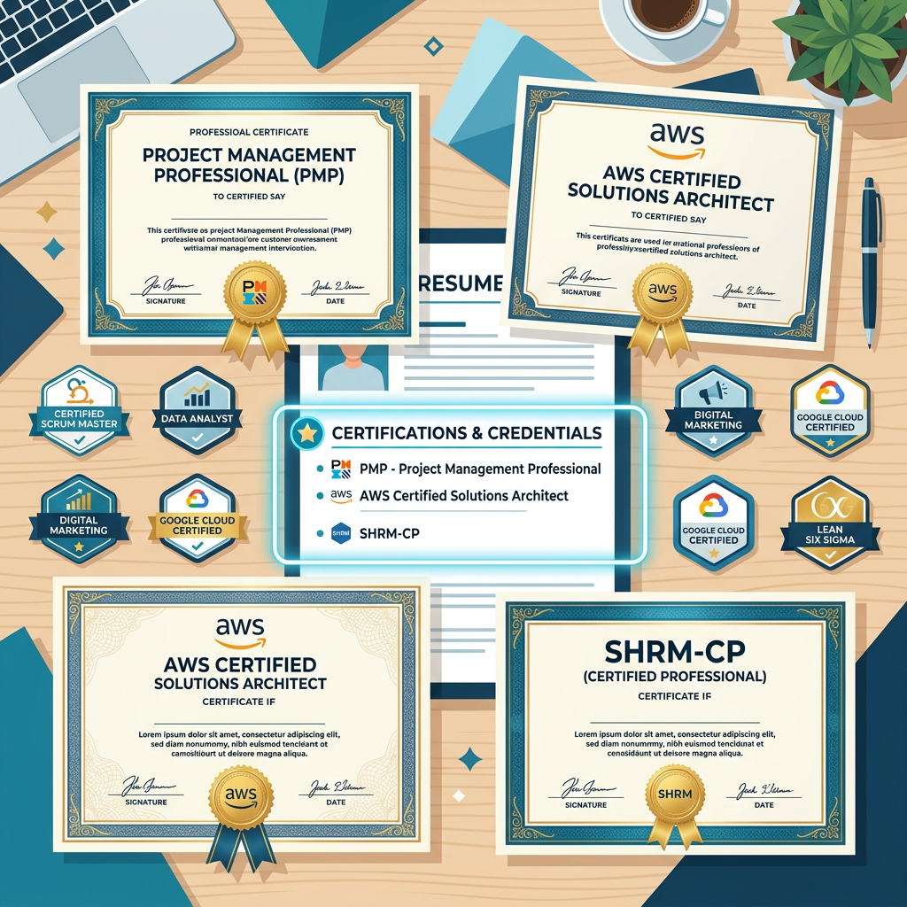 Which Certifications to Put on Your Resume (And How to List Them)
