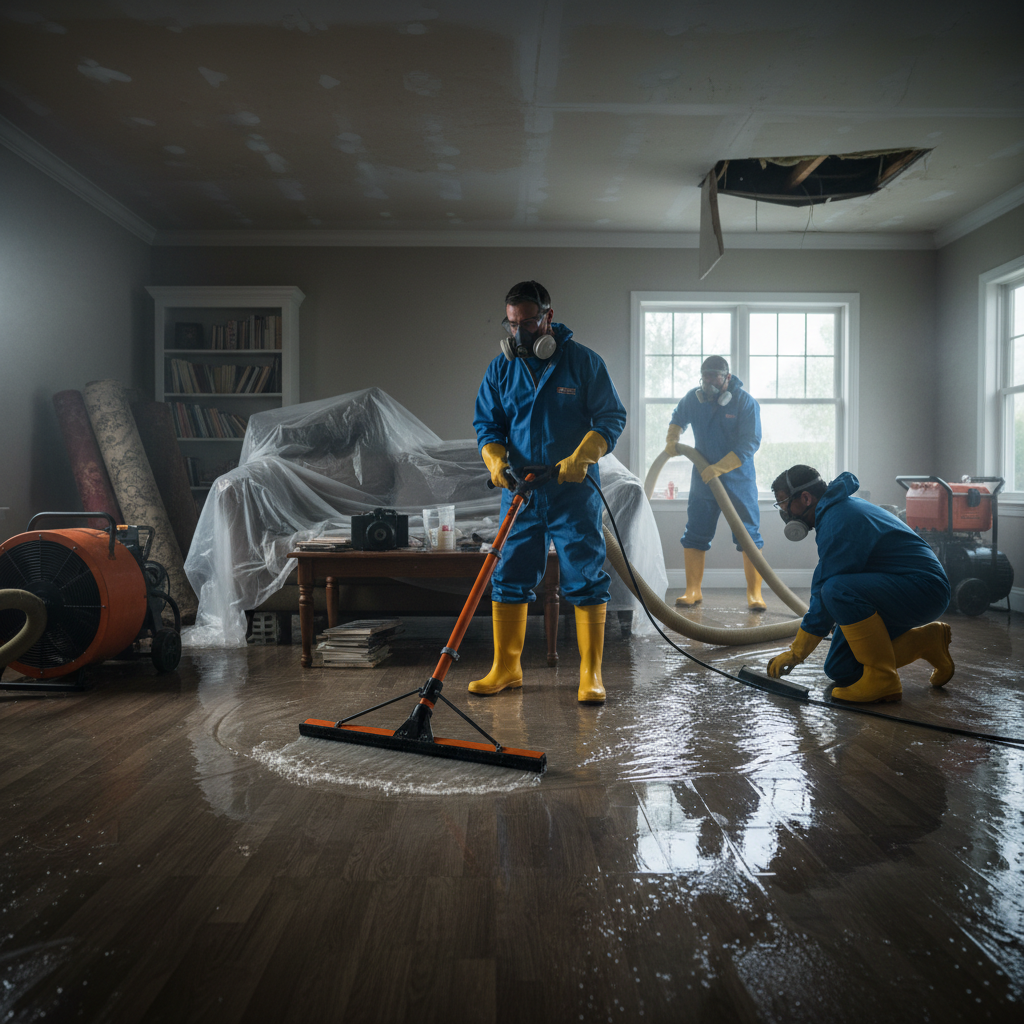 What to Do in the First 24 Hours After Water Damage in Your Eastern NC Home