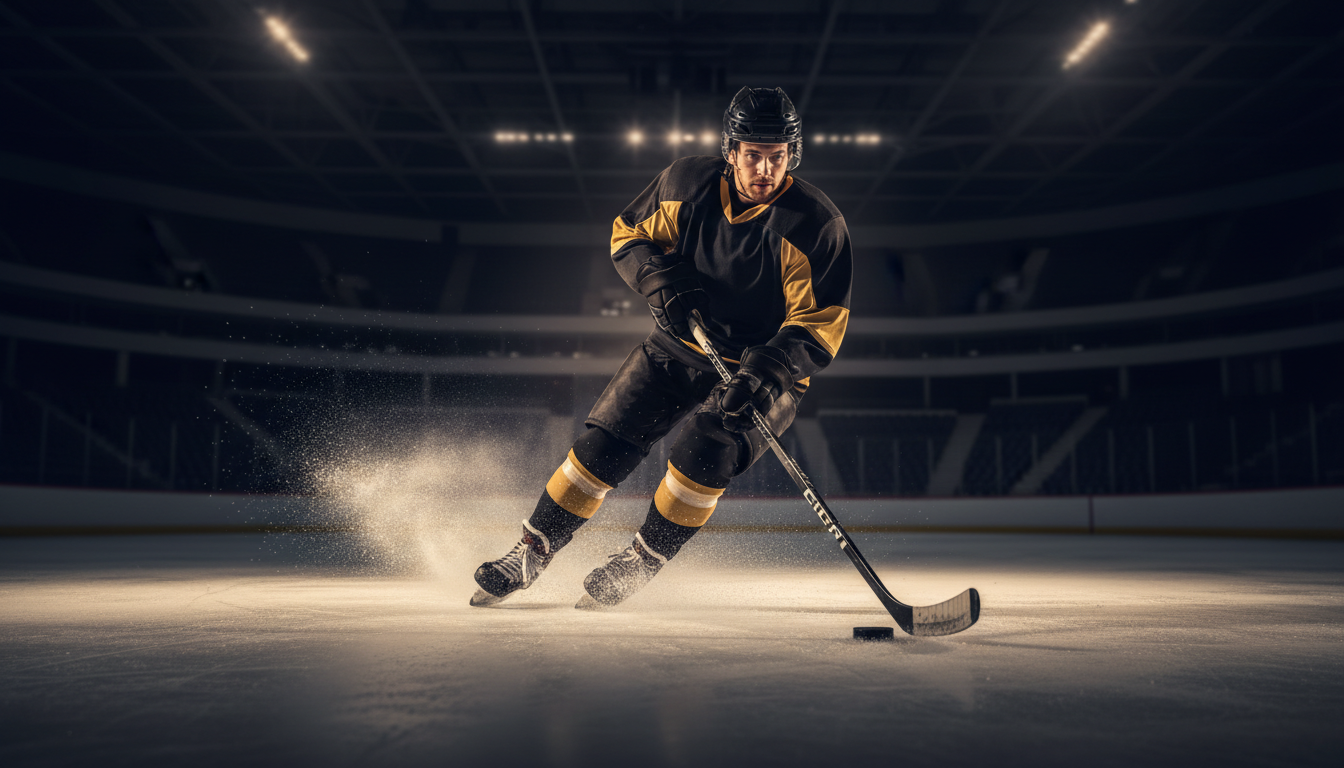 On-ice hockey training