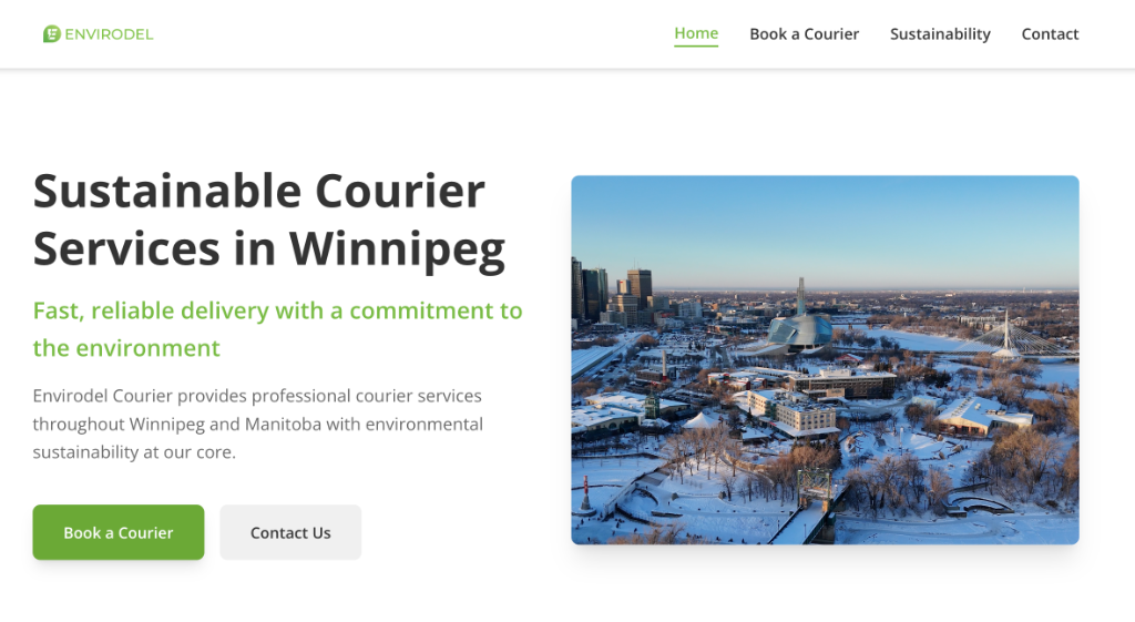 Envirodel Courier after