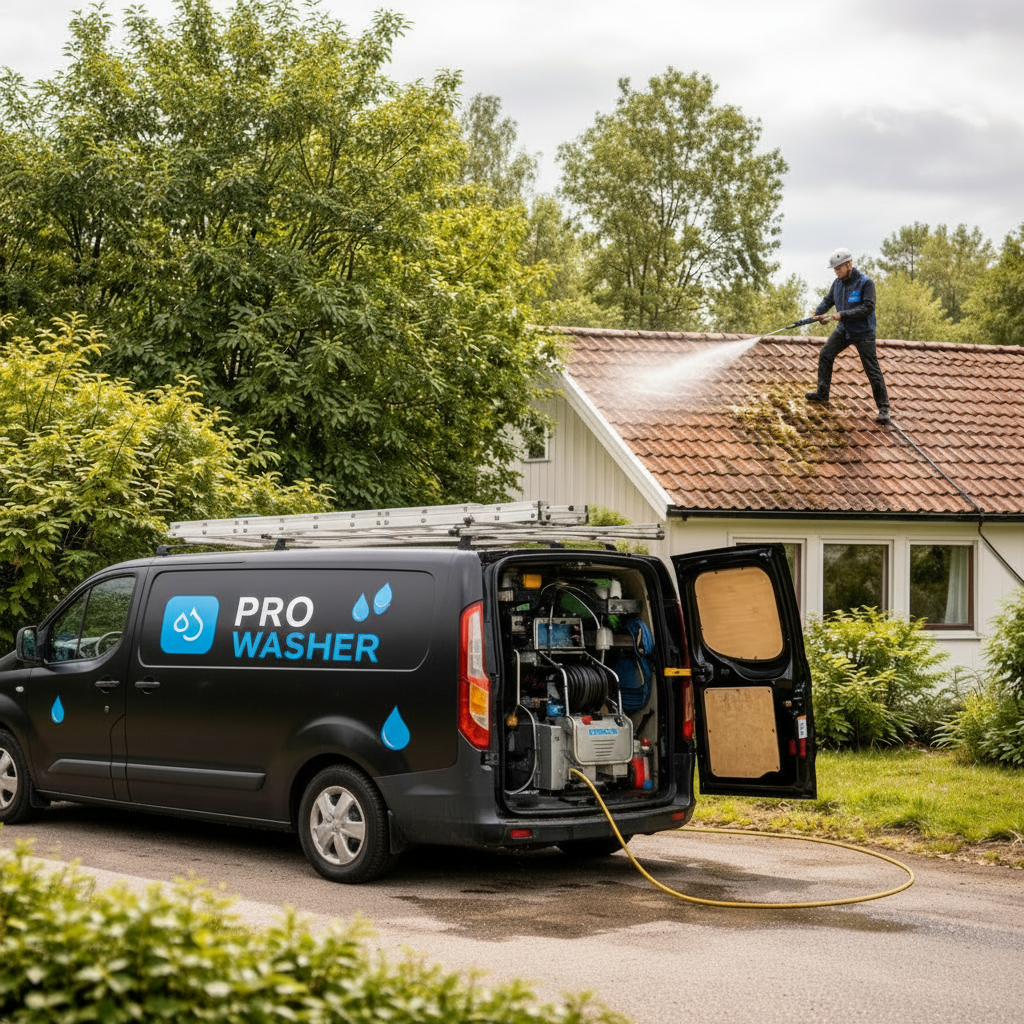 Professionell taktvätt
