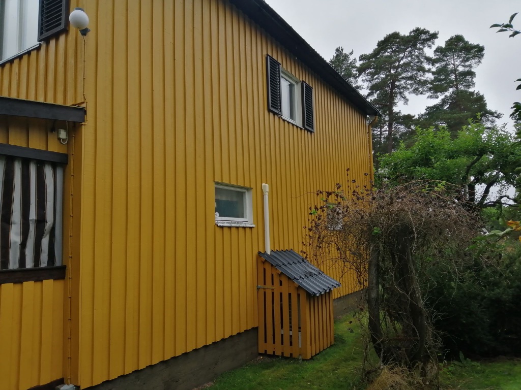 Fasad efter tvätt