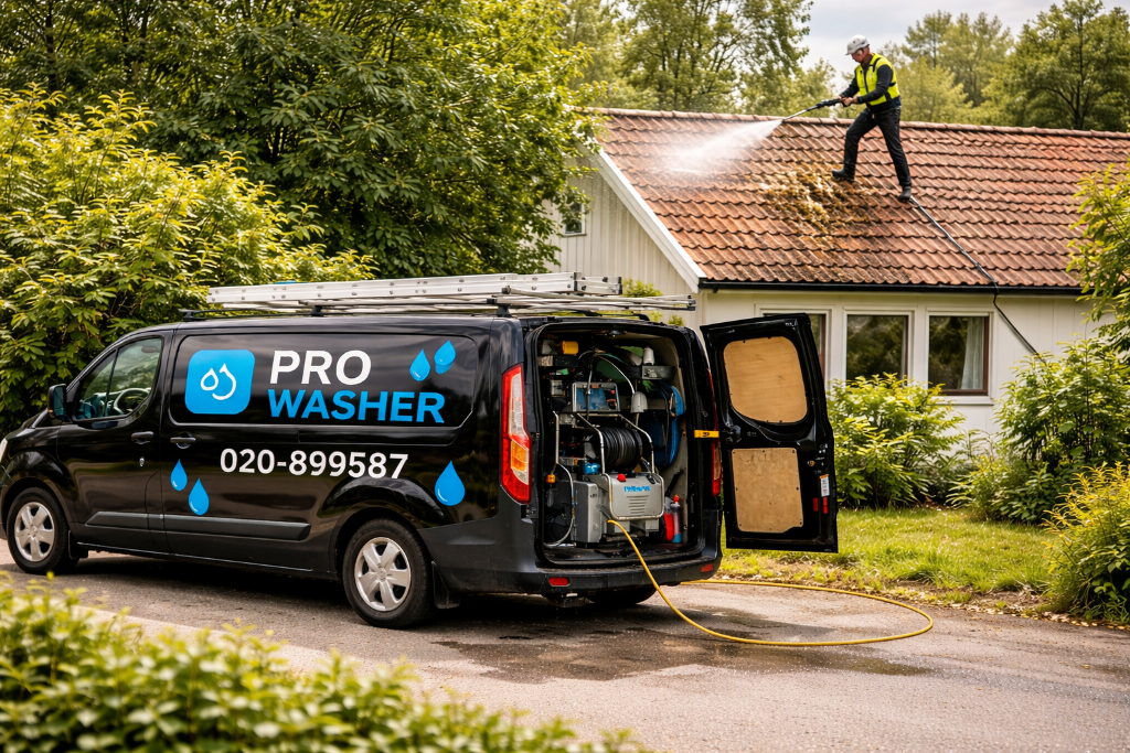 ProWasher servicebil och taktvätt