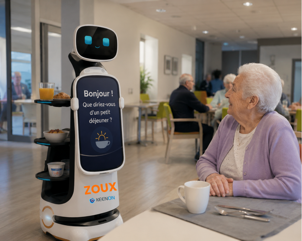 EHPAD & résidences seniors : dynamisez vos espaces avec la robotique
