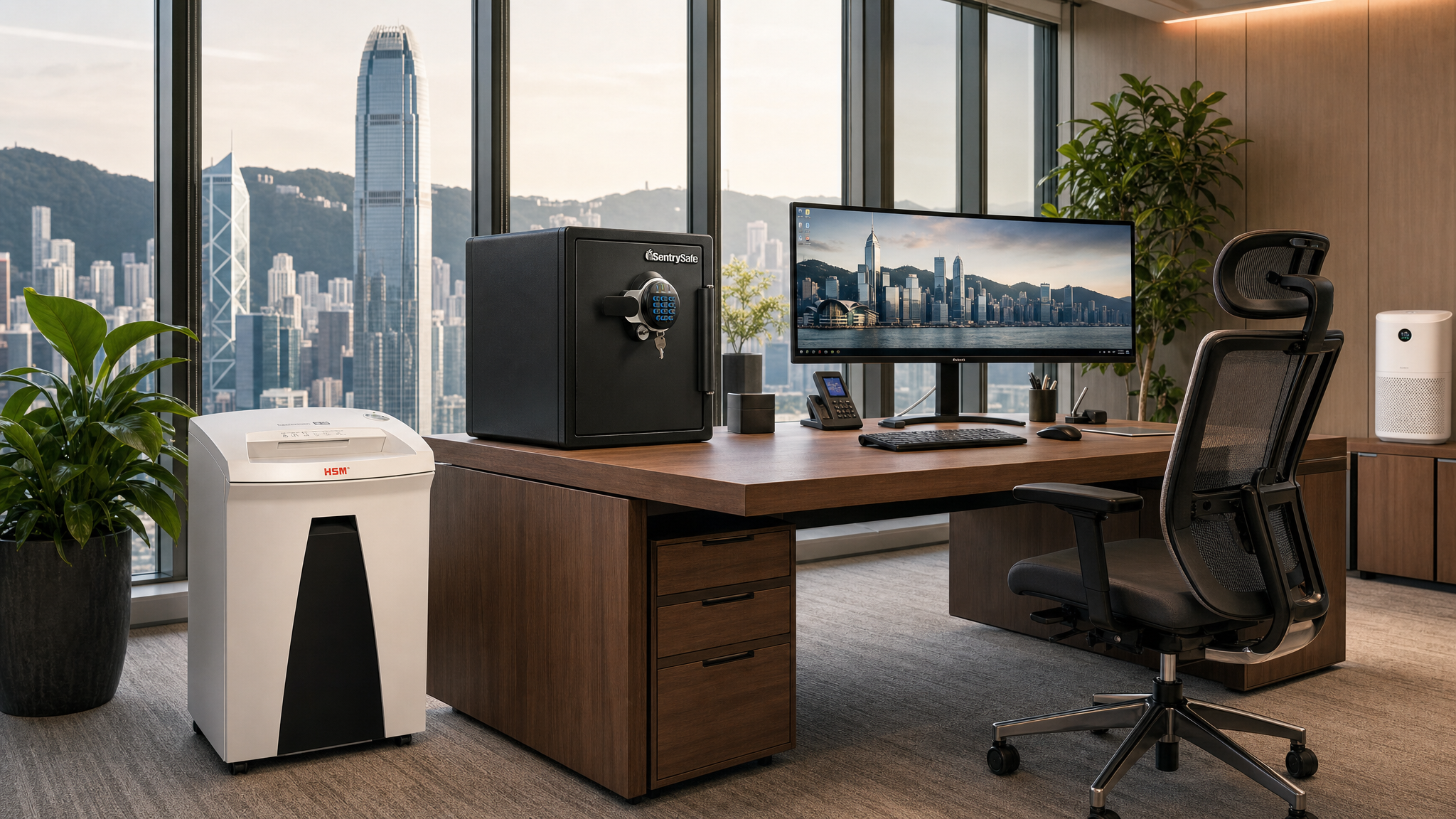 Hong Kong skyline — Office Systems Limited