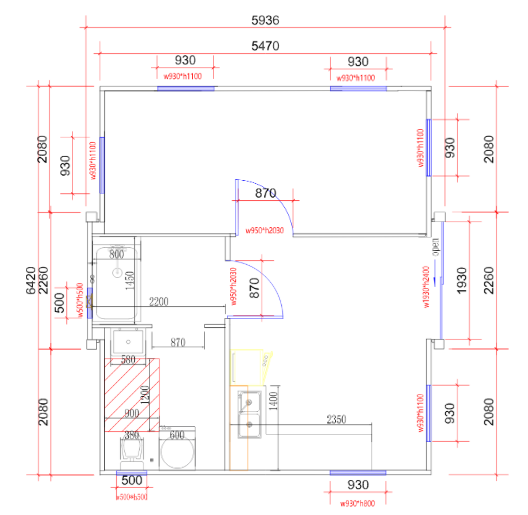 Crown Modern floor plan