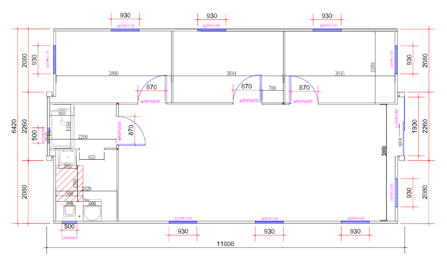 Faulkner Classic floor plan