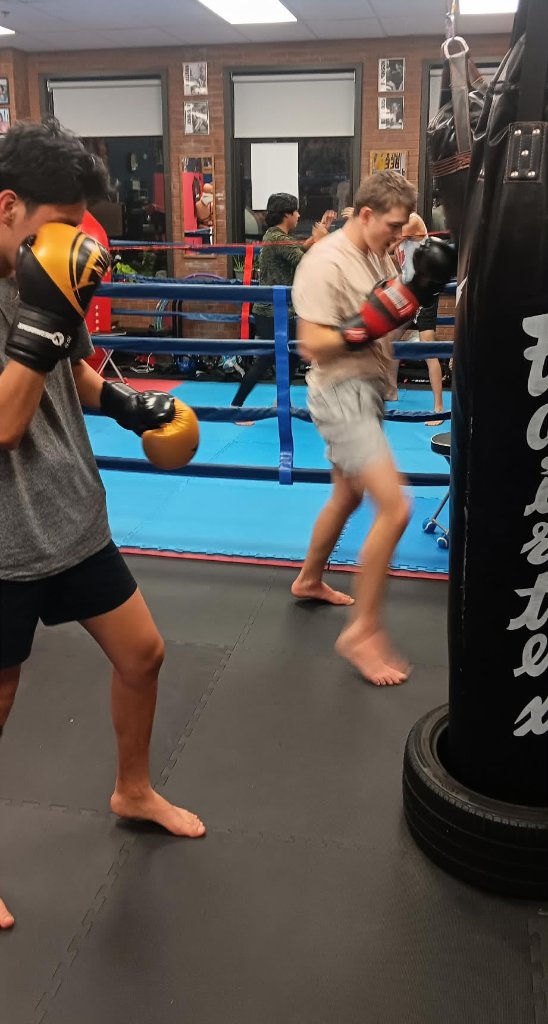 Boxing training session at Iron Eagle Gyms Sarnia