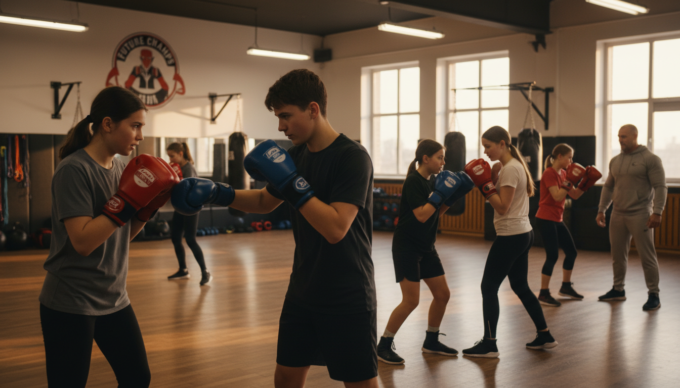 Youth boxing and martial arts training in Sarnia at Iron Eagle Gyms