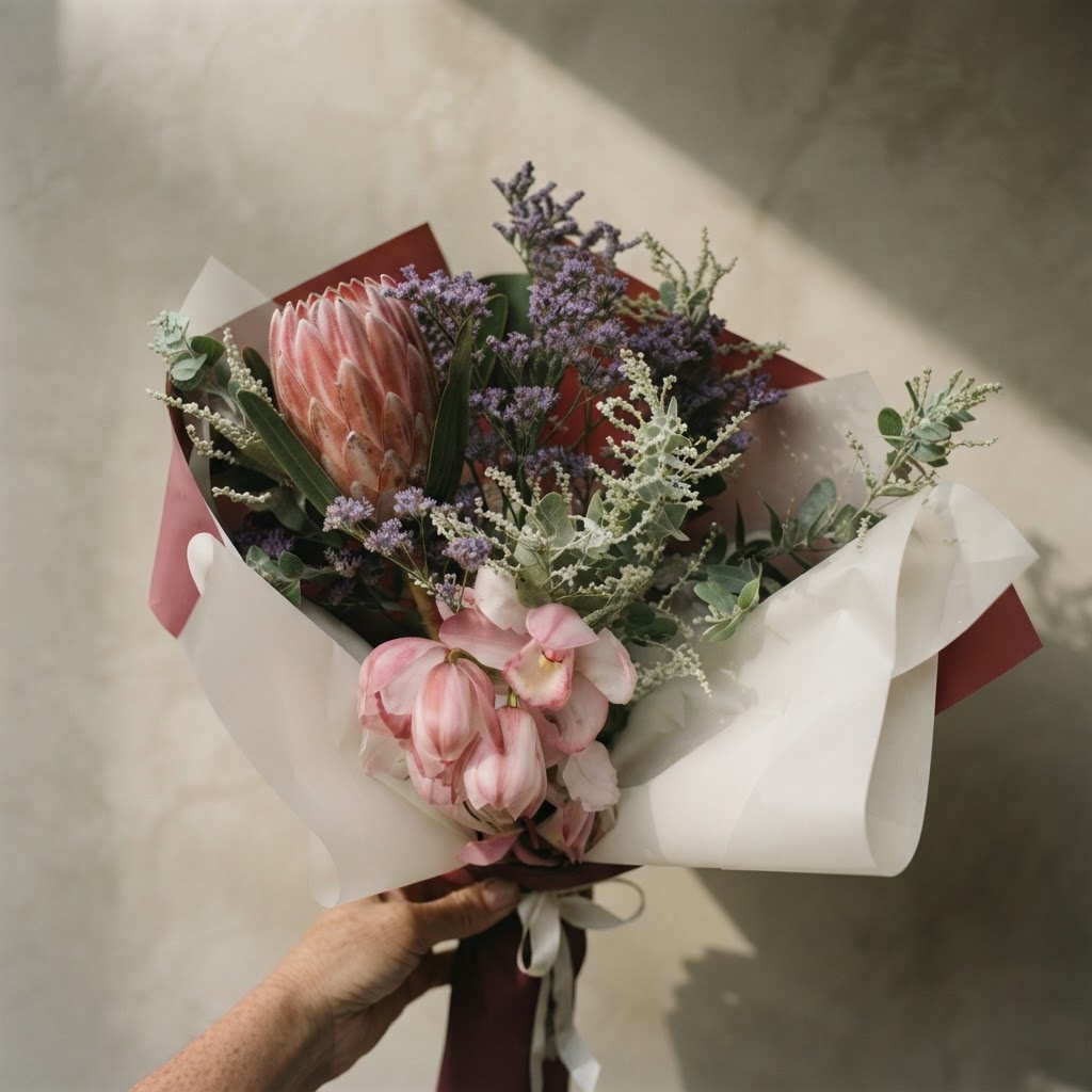 Protea + Orquidea
