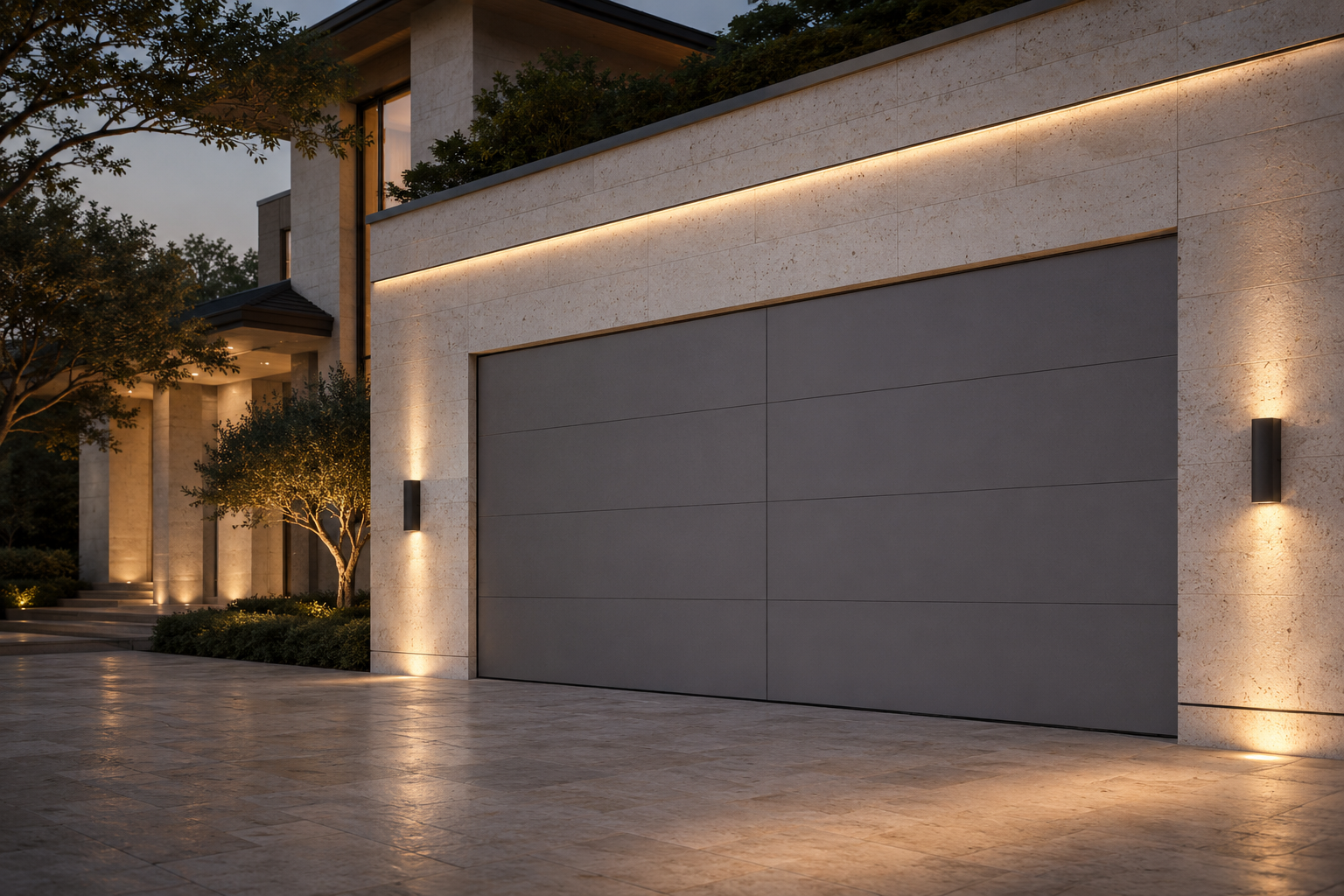 Bespoke Flush-Mount Systems Luxury Garage Door — The Heritage Collection by ProShield