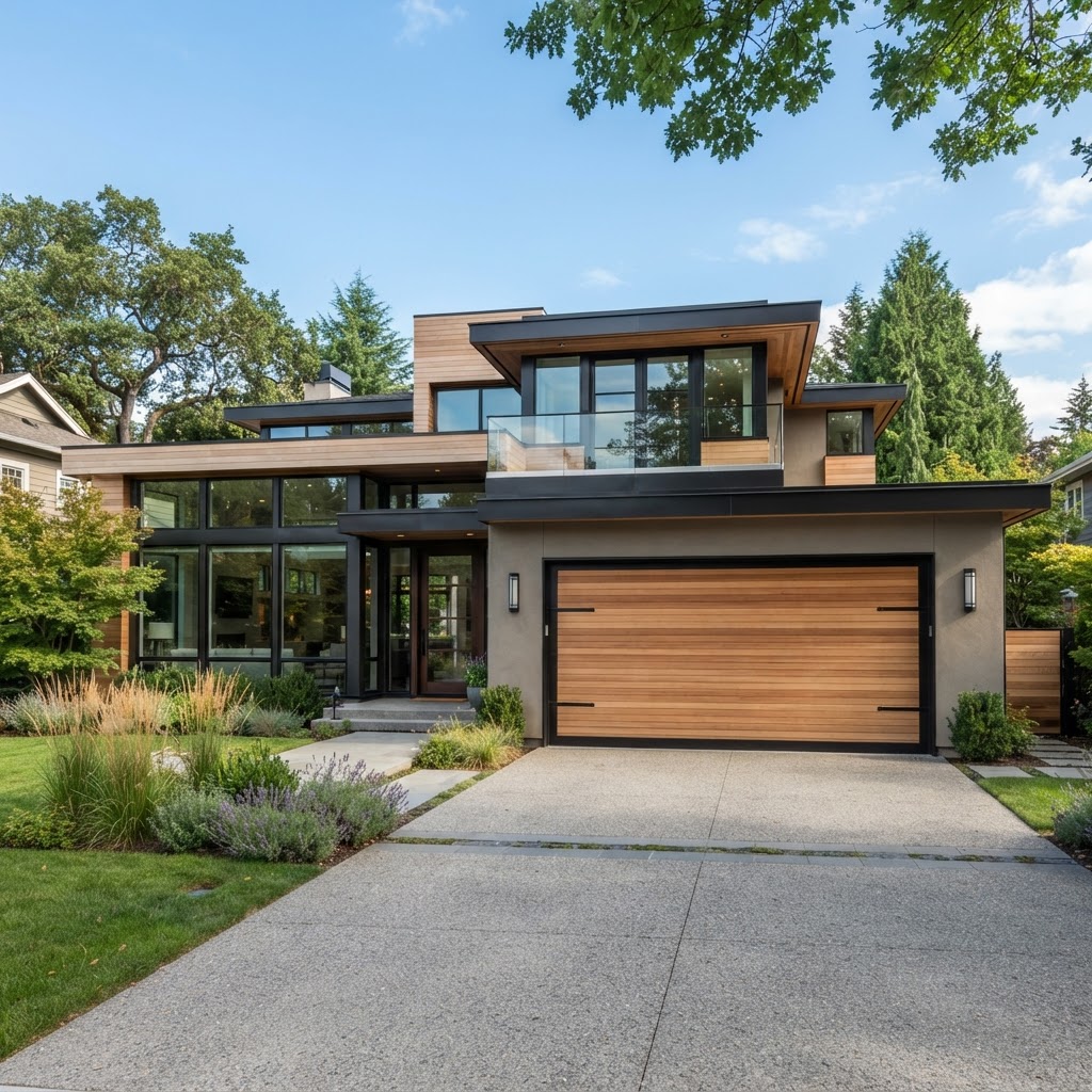 The Ultimate Garage Door Material Guide: Wood, Steel, Aluminum, and Fiberglass