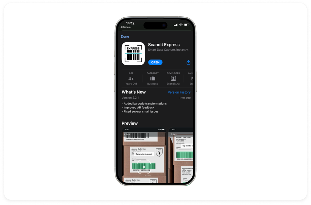 Scandit Express