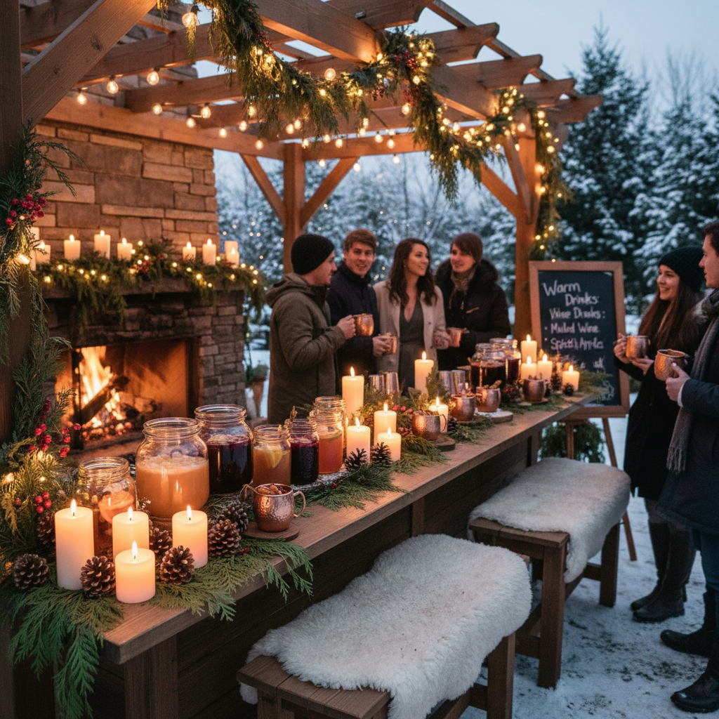 Winter Wedding Cocktail Ideas