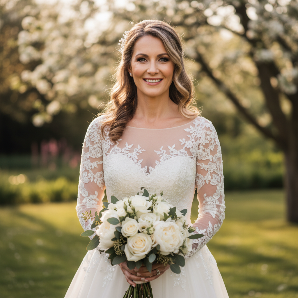 Makeup for Mature Brides